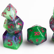 Borealis | Resin RPG Dice Set | Resin DND Dice