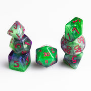 Borealis | Resin RPG Dice Set | Resin DND Dice