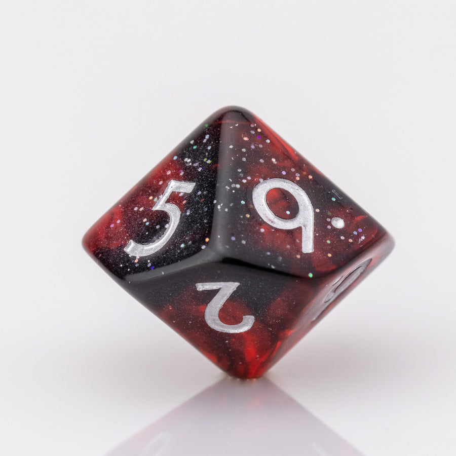 Emberstone | Resin DND Dice Set | Resin RPG Dice