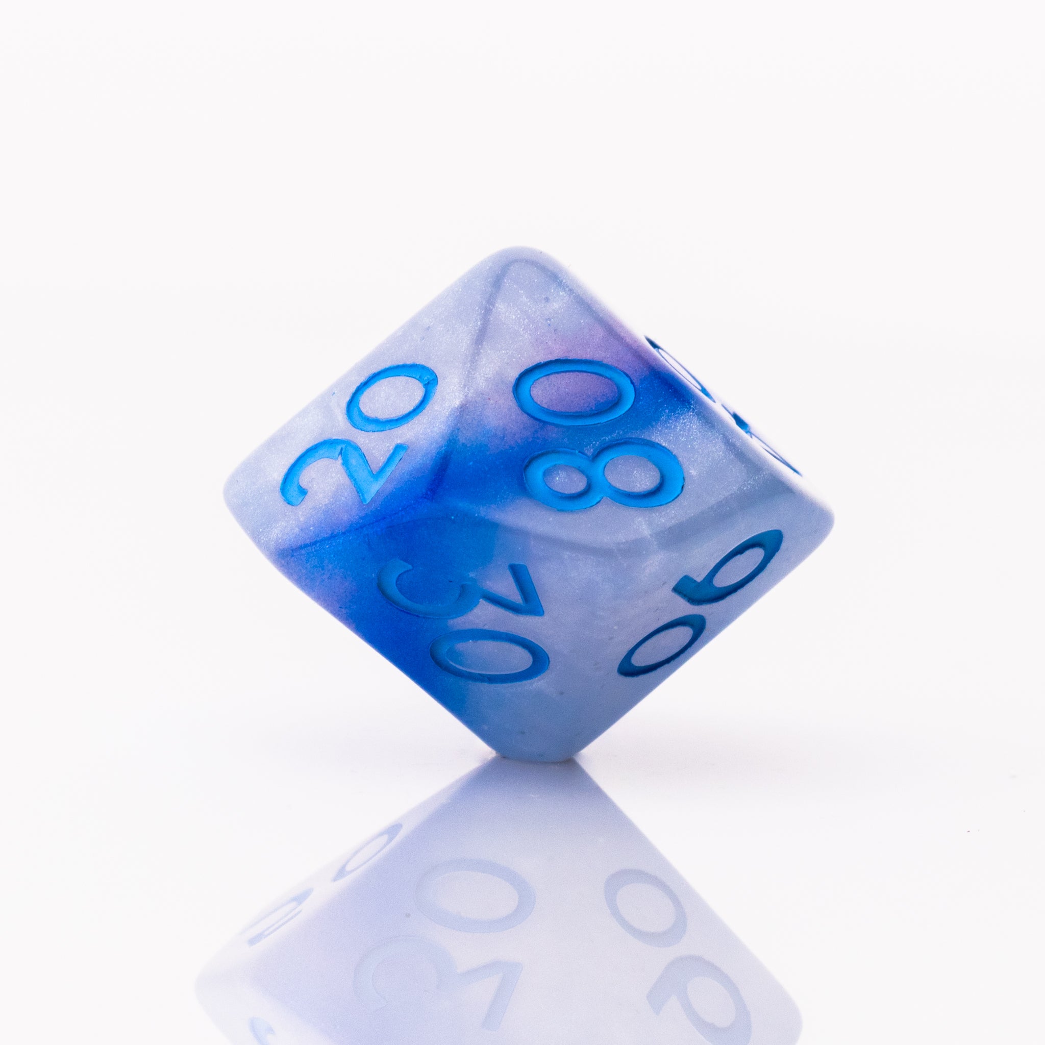 Frostbite | Resin RPG Dice Set | Resin DND Dice