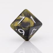 Pyrite | Resin DND Dice Set | Resin RPG Dice