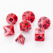 Salamander Sands | Resin DND Dice Set | Resin RPG Dice
