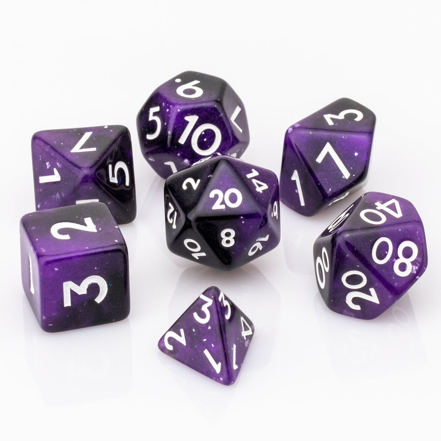 Underdark | Resin DND Dice Set | Resin RPG Dice
