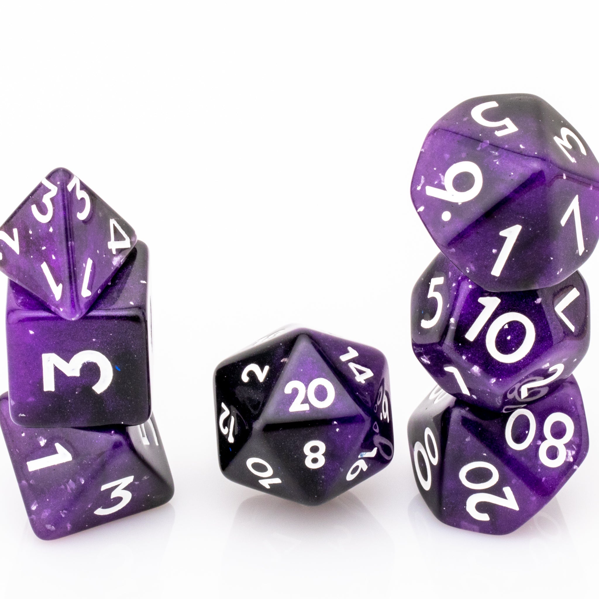 Underdark | Resin DND Dice Set | Resin RPG Dice