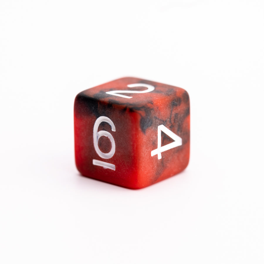 Mars | Resin RPG Dice Set | Resin DND Dice