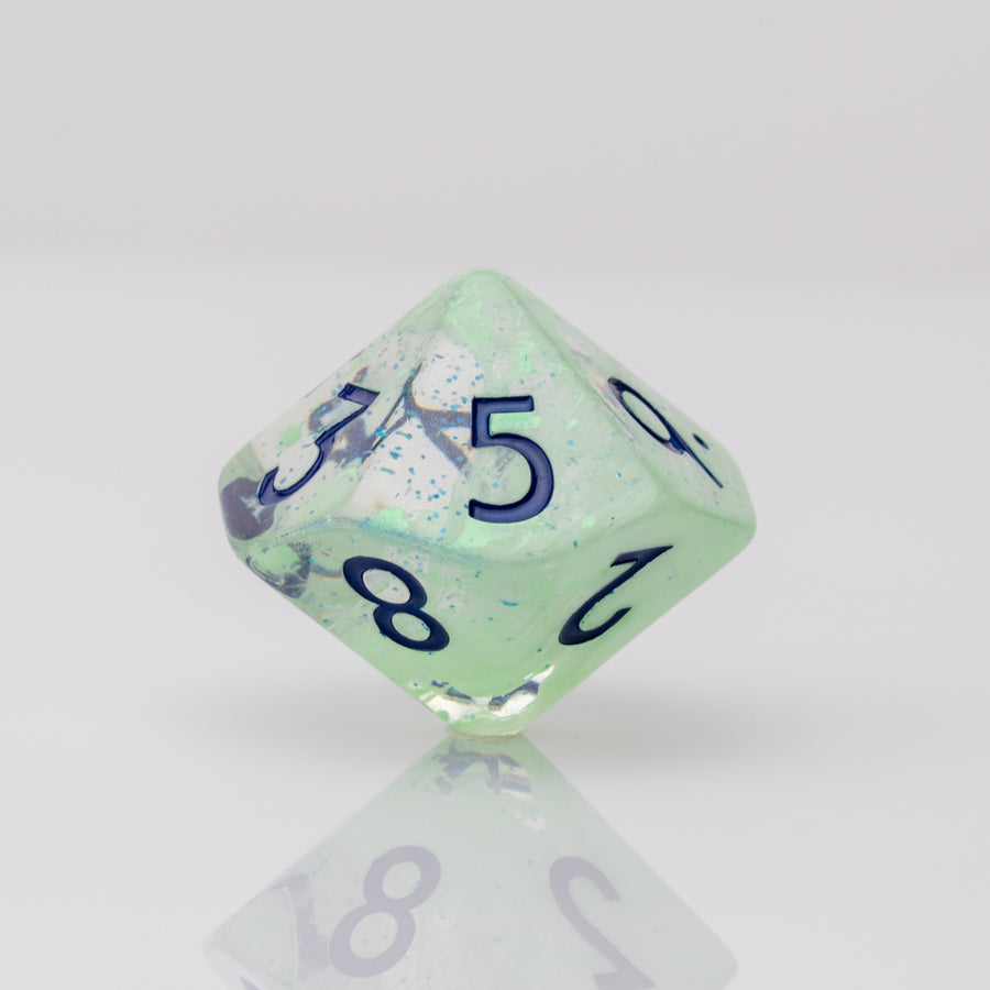 Miasma | Resin RPG Dice Set | Resin DND Dice