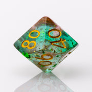 Mint Julep | Resin DND Dice Set | Resin RPG Dice