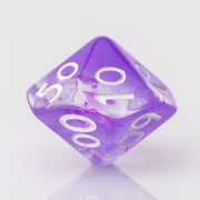 Purple Rain | Resin RPG Dice Set | Resin DND Dice