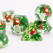 Shroom Bloom | Resin DND Dice Set | Resin RPG Dice