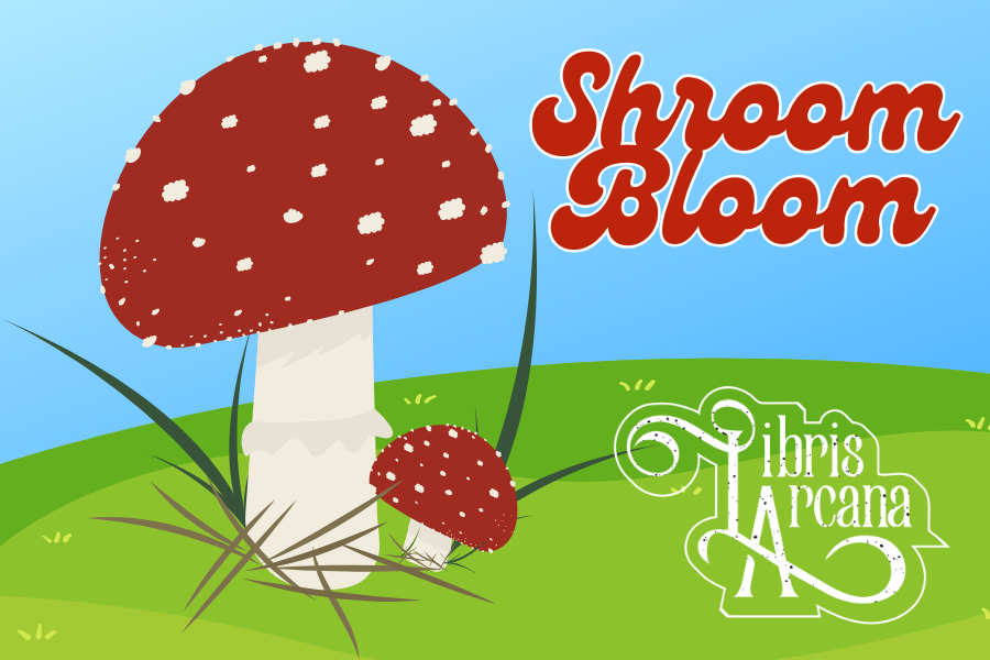 Shroom Bloom | Resin DND Dice Set | Resin RPG Dice