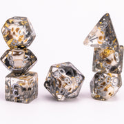 Skullybonez | Resin DND Dice Set | Resin RPG Dice