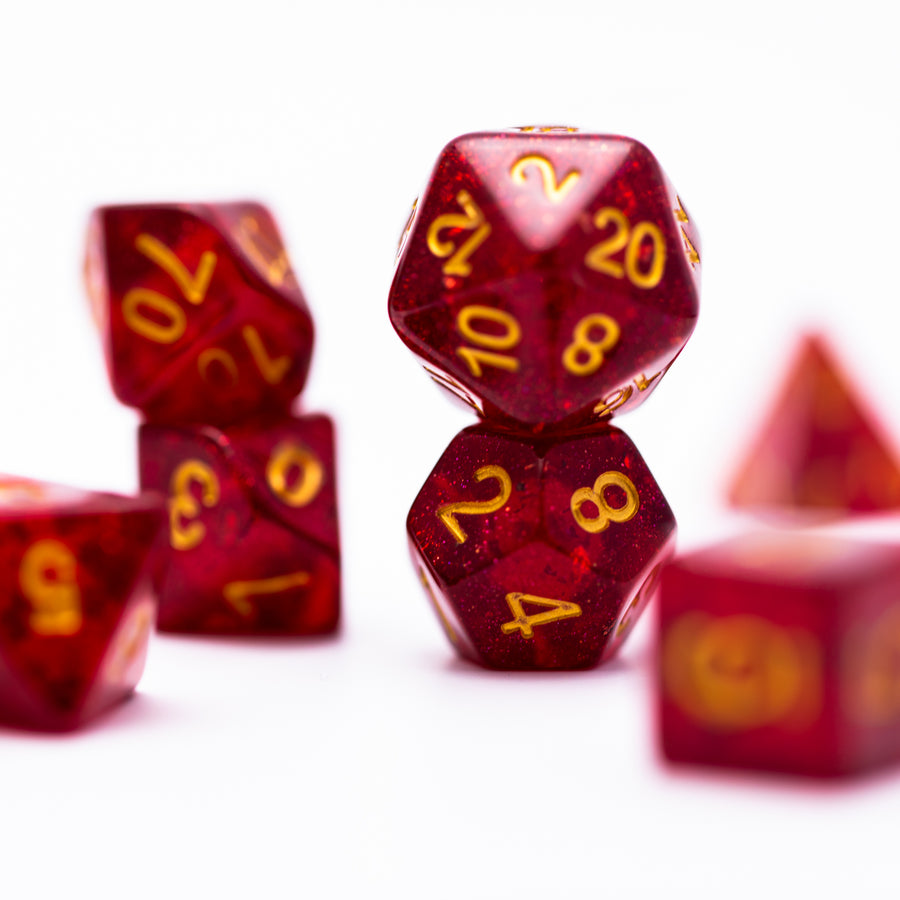 Vanguard | Resin RPG Dice Set | Resin DND Dice