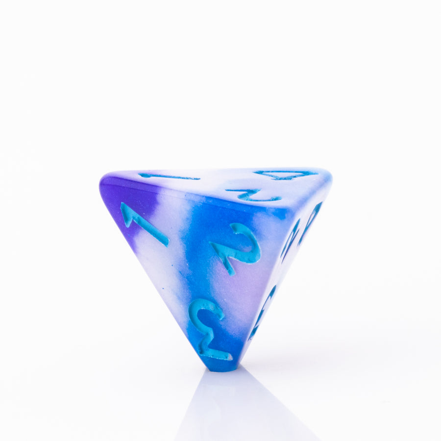 Cerulean Haze | Resin RPG Dice Set | Resin DND Dice