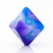 Cerulean Haze | Resin RPG Dice Set | Resin DND Dice